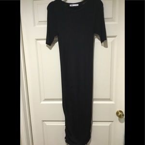 ZARA Black Body con Midi Dress